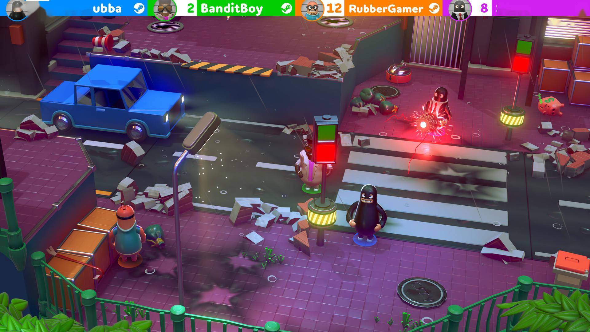 多人群战游戏《rubber bandits》12月2日发布 首日加入xgp