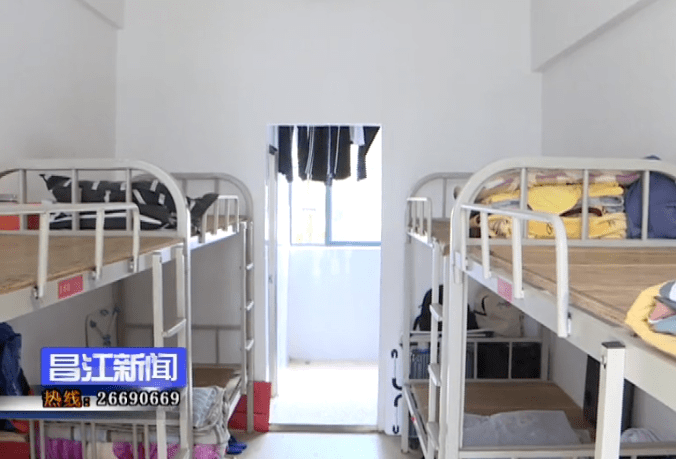 文明校园创建昌江6所学校学生宿舍维修改造完成并投入使用