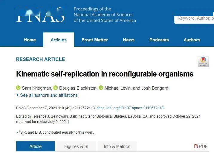 Xenobots 3.0来了！全球首个可自我繁殖活体机器人问世