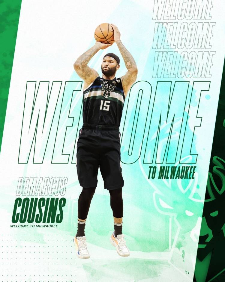 謝爾曼|雄鹿主帥：預計考辛斯將在明天對陣黃蜂的比賽中出場