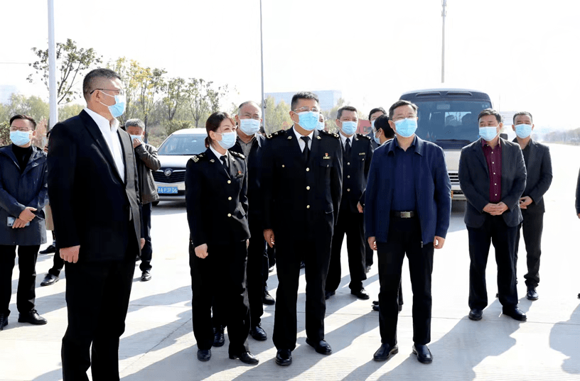 南昌海关领导来我县调研红光国际港海关监管所建设工作_邵飞_场所