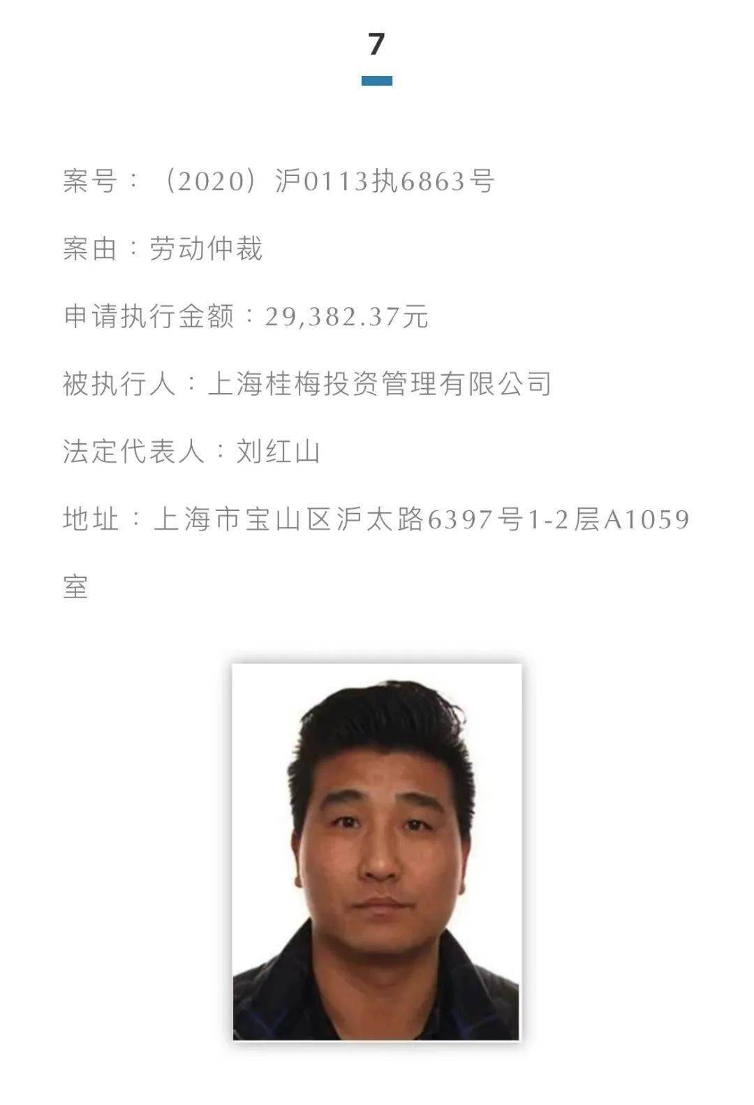 宝山法院:又一批失信人员被实名曝光,罗店有一人