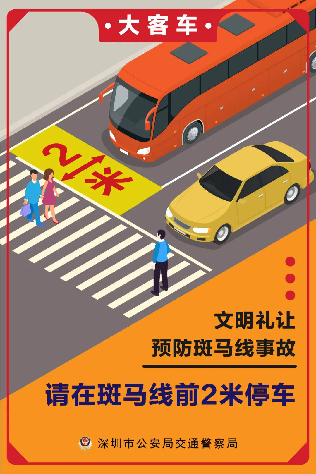 不光"车让人",礼让斑马线还须做到.