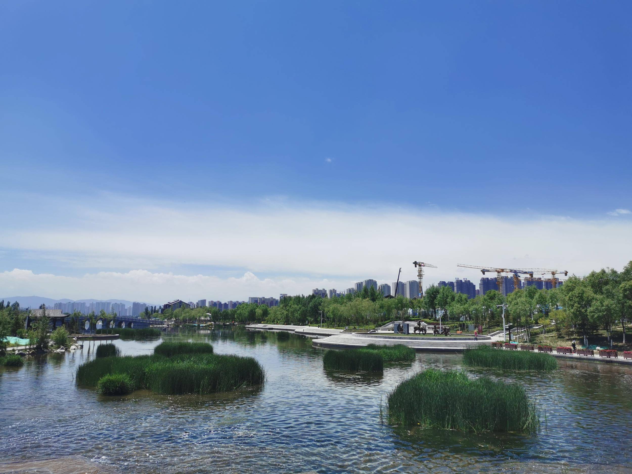 西宁市北川河（核心段）综合治理项目之生态河道建设工程景观设计 - 湿地与滨水景观 - 首家园林设计上市公司