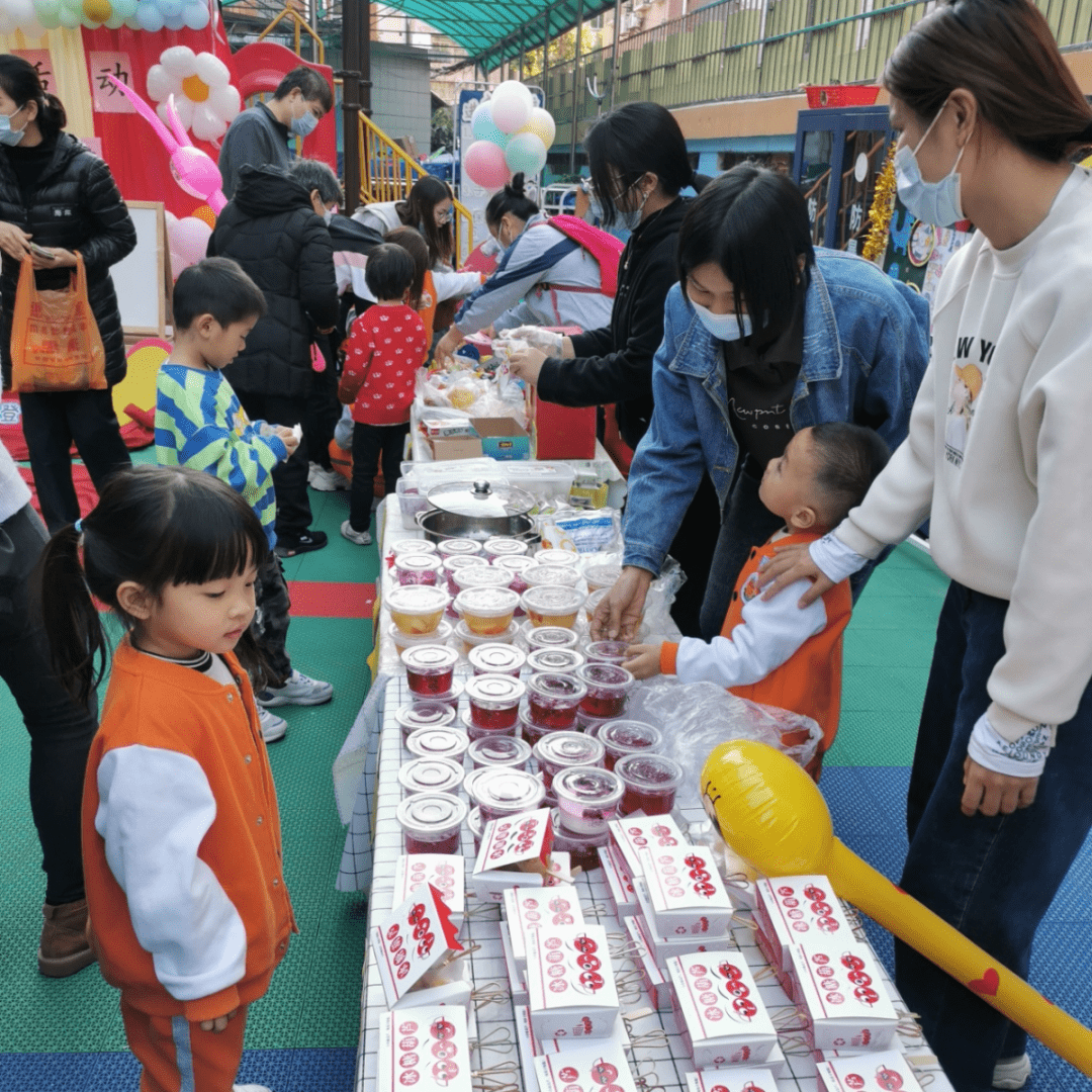 活动|孩子、家长当“店主”，元岗幼儿园爱心义卖暖冬日！