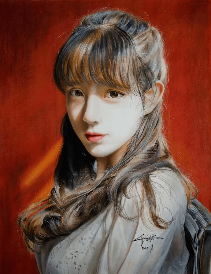 彩铅美女你画了吗