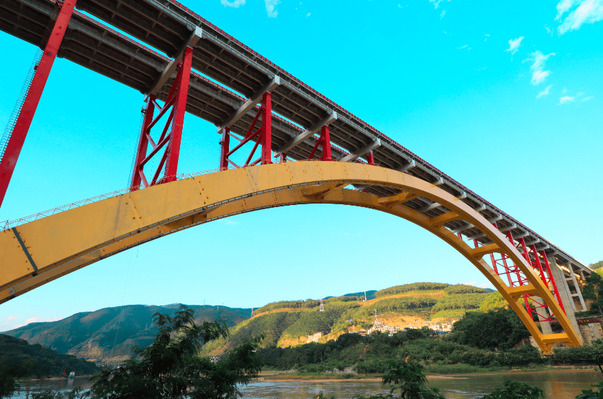 拱桥轻型桥台图片