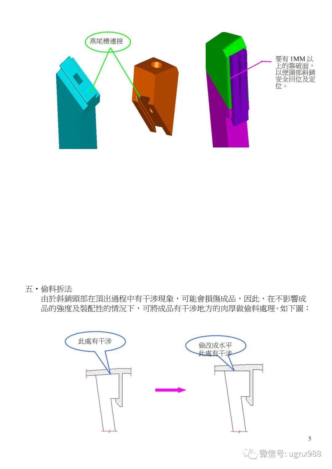 塑膠模具斜頂設計多種方案 先收藏 以備工作中遇到