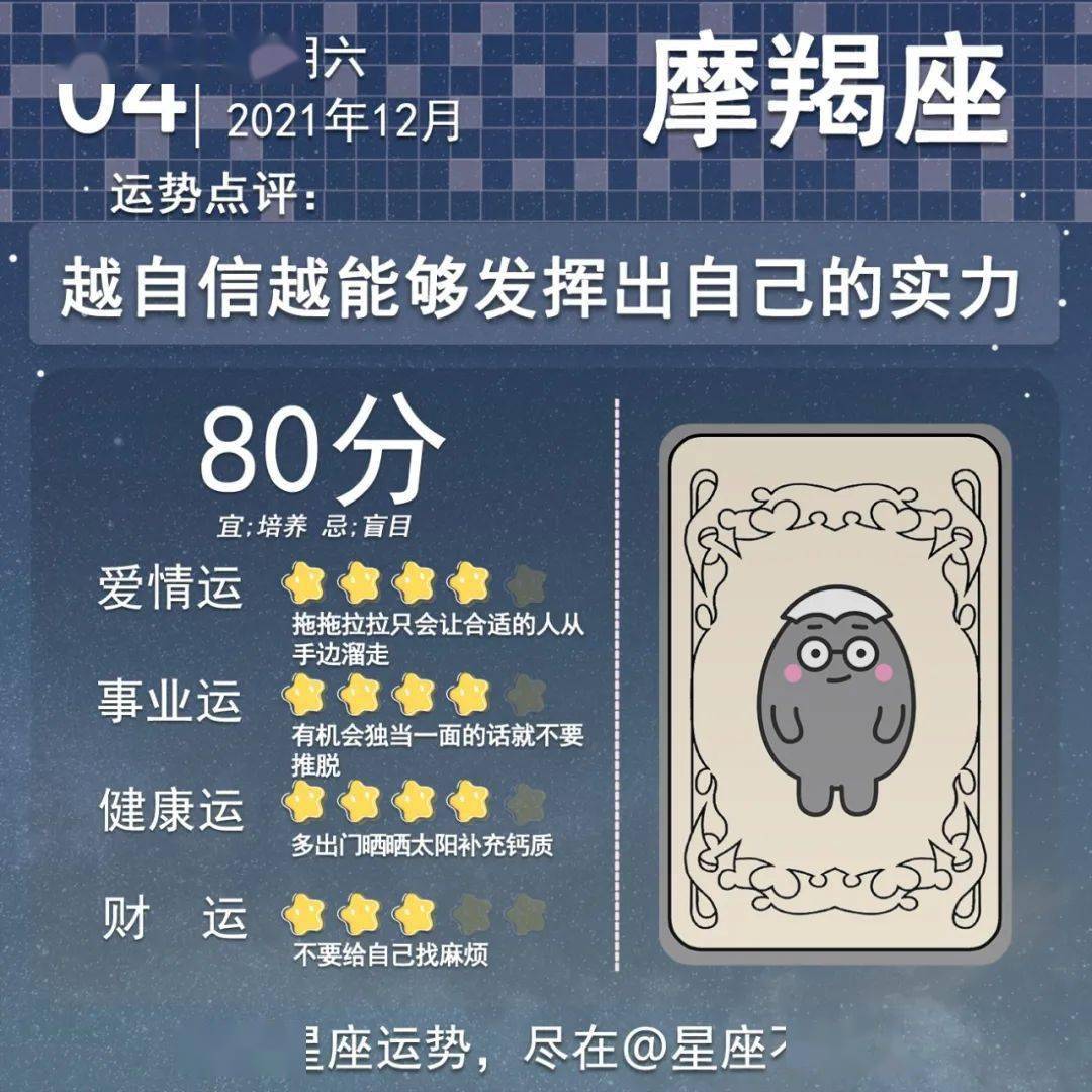 后台|2021年11月04日星座运势