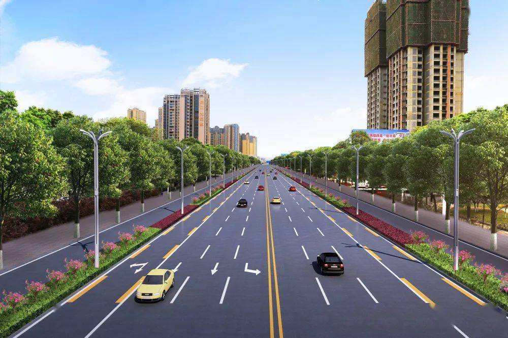 绵州大道是绵阳主城区出东南联系成渝地区重要通道也是经开区的主干道