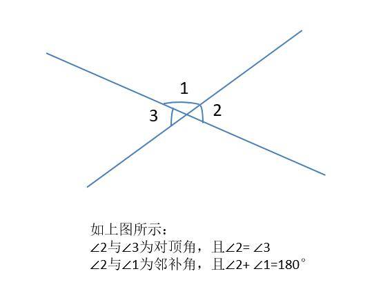 边,它们的另一边互为反向延长线,具有这种关系的两个角,互为邻补角