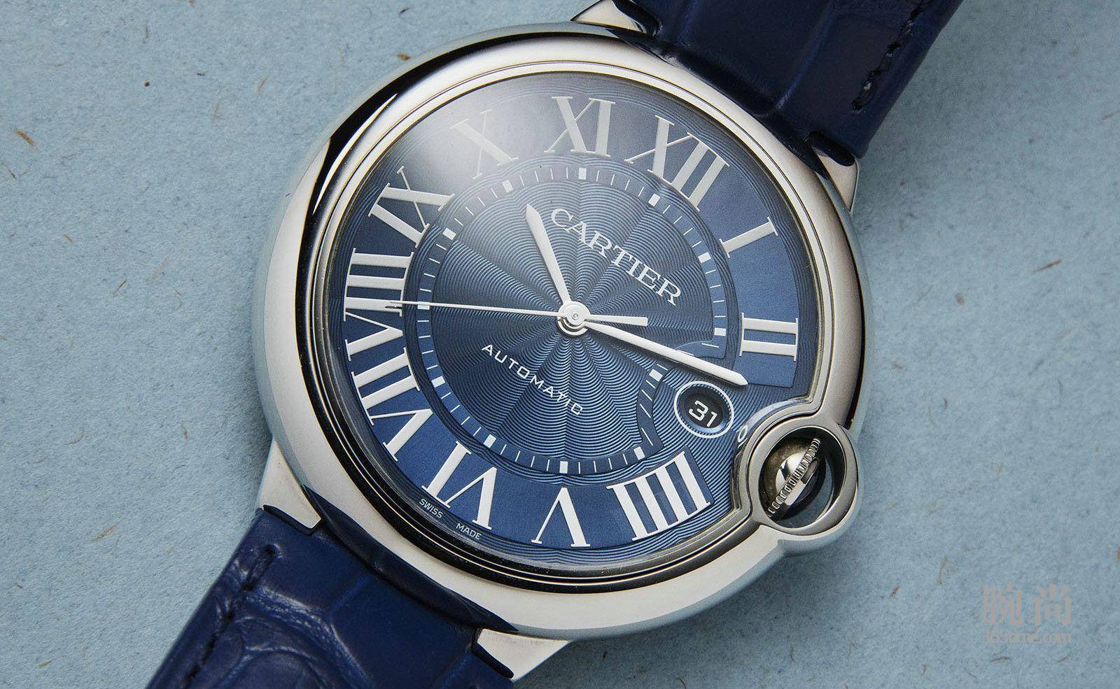 男生也爱这气球卡地亚入门级ballon bleu蓝气球精钢腕表_手表_圆形_品