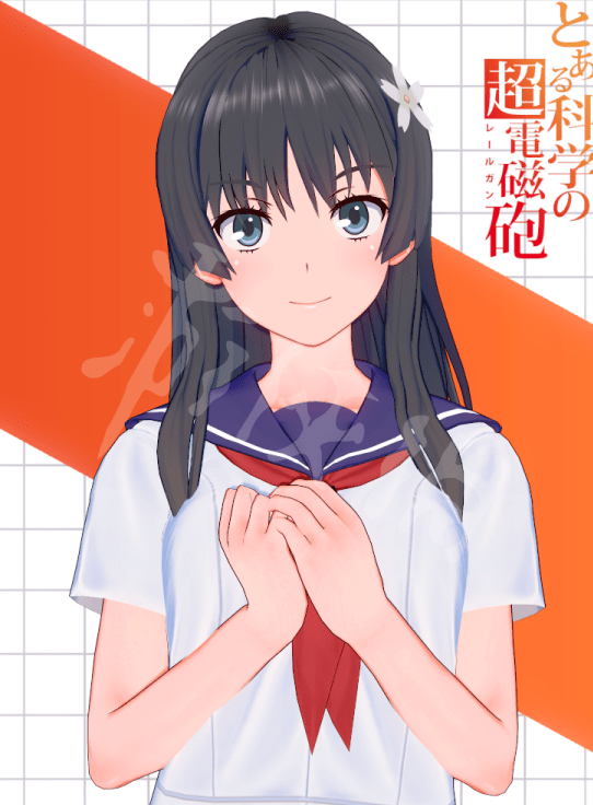 恋活sunshine人物卡佐天泪子分享超电磁炮佐天泪子怎么捏