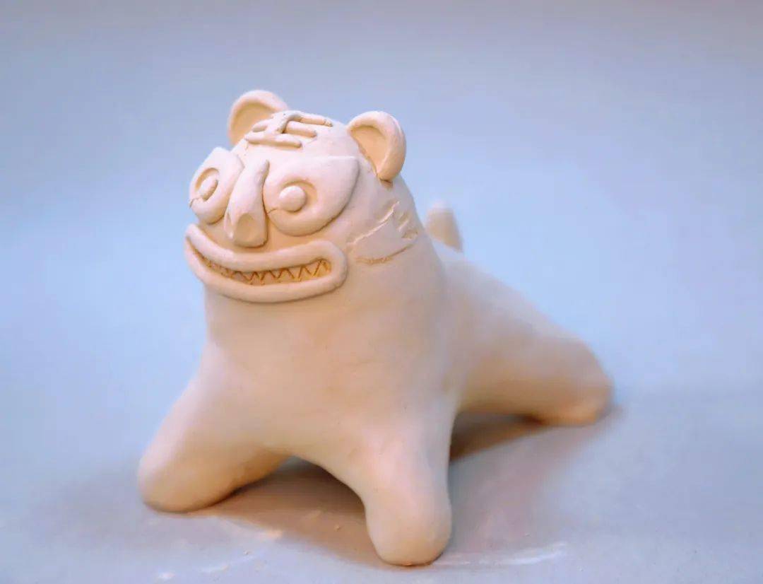 禹点美术教师作品展三皮皮虎泥泥虎
