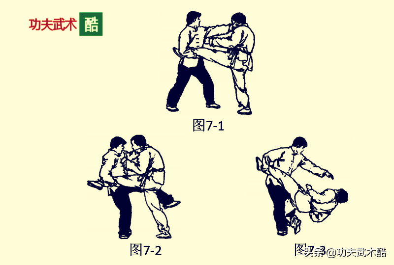 12招散打格斗抱腿巧摔技法,既简单又凶狠的防身自卫招式