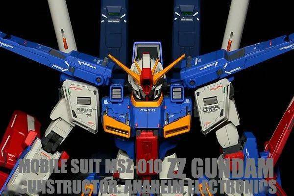 小t高达秀 Mg Msz 010s 强化型zz高达 机体 吉恩 By