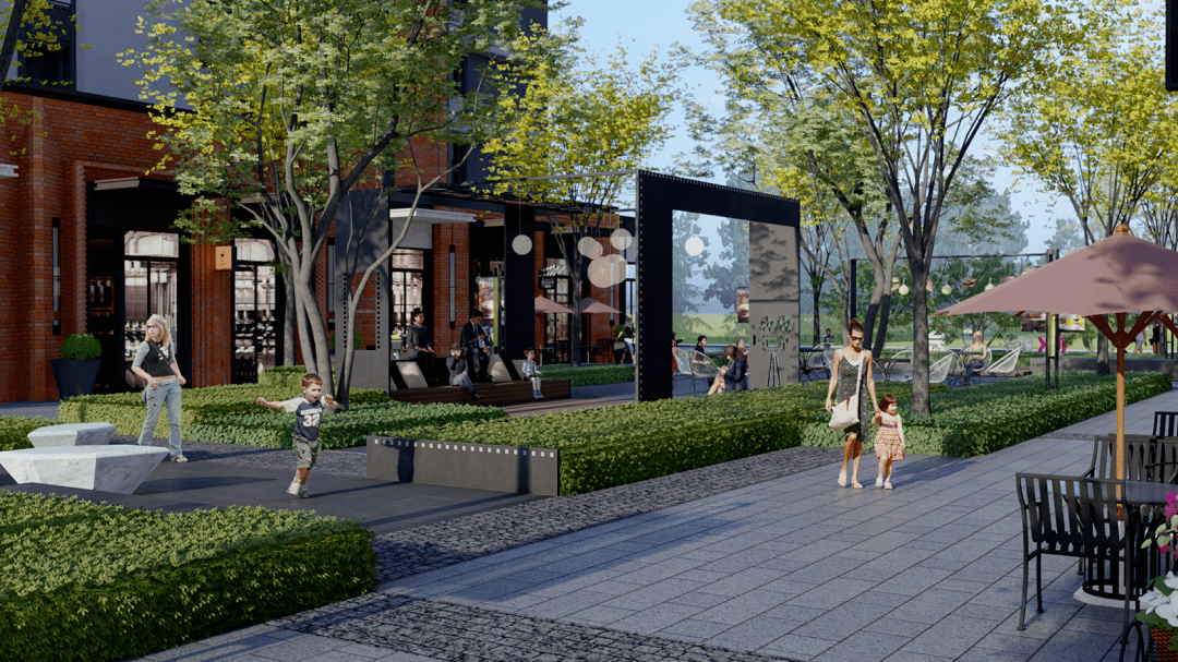 松江这处租赁房社区封顶开放式街区多个主题花园未来将提供1500余套