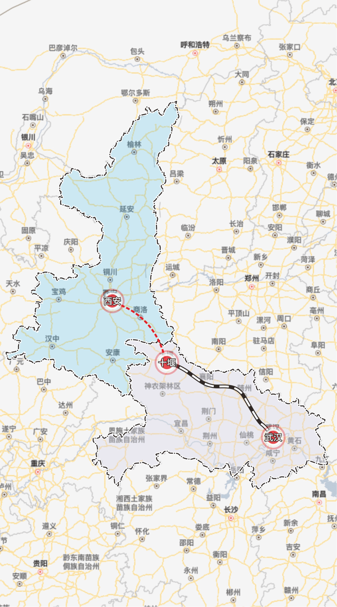 動工消息 76:百度百科2016年6月,十堰至西安高鐵預可研審查會在西安