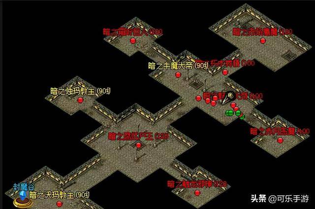 原始传奇隐藏地图怎么进 复古1.