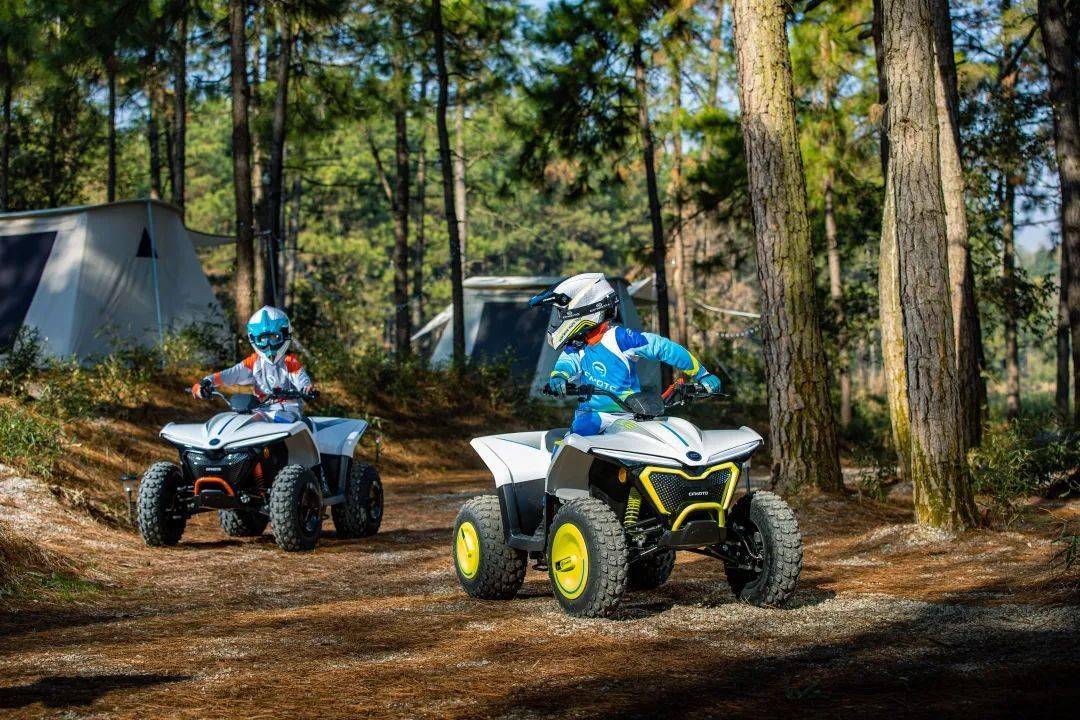 春风推出电动儿童atv,在 玩 的路上越来越有感觉了