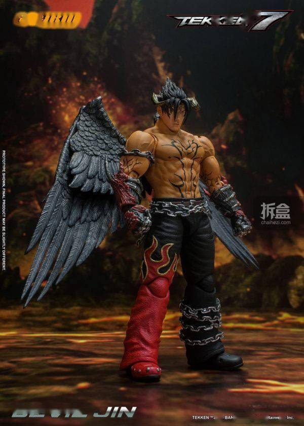 恶魔|STORM TOYS 铁拳7 DEVIL JIN 恶魔仁 风间仁 可动人偶