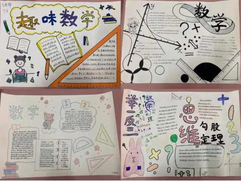 初三数学手抄报知识点图片
