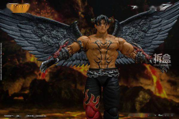 恶魔|STORM TOYS 铁拳7 DEVIL JIN 恶魔仁 风间仁 可动人偶