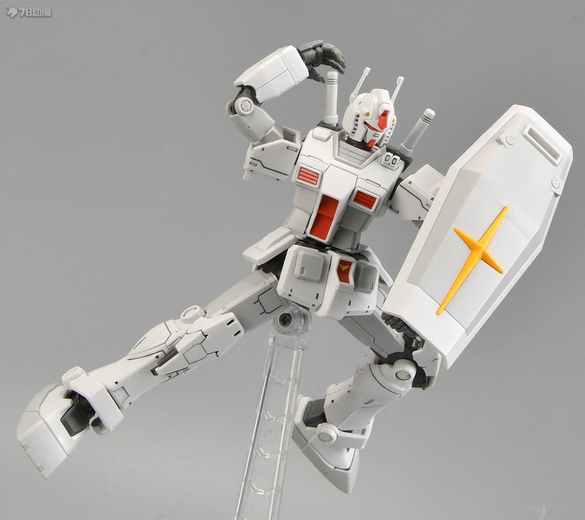 素质|78官测：万代 HG GTO 网限 RX-78-2出厂配色版