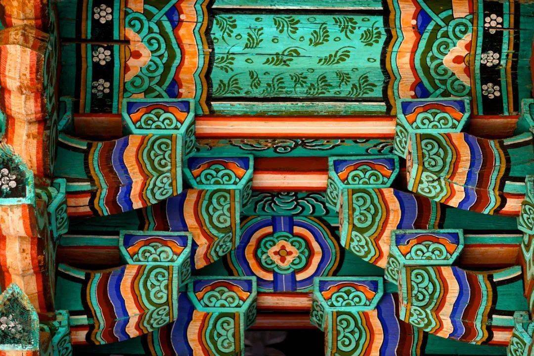 韩国丹青颜色应用和意义是