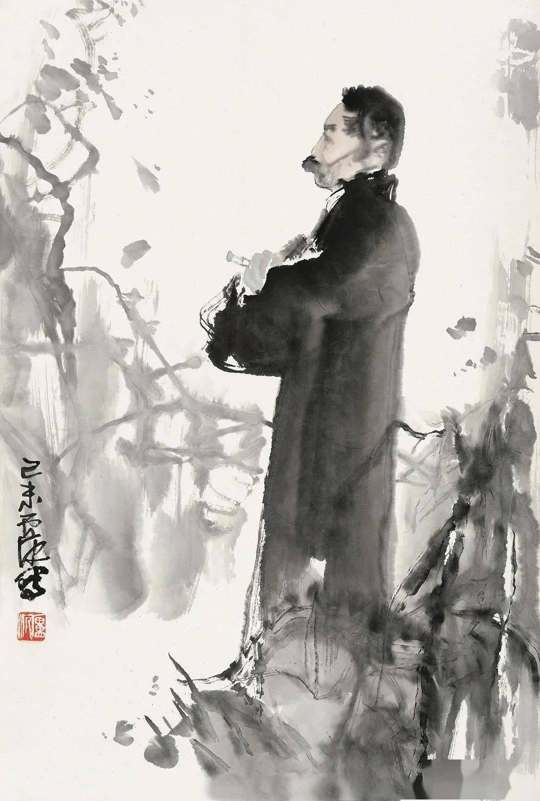 视点卢沉好的画没有太多小动作