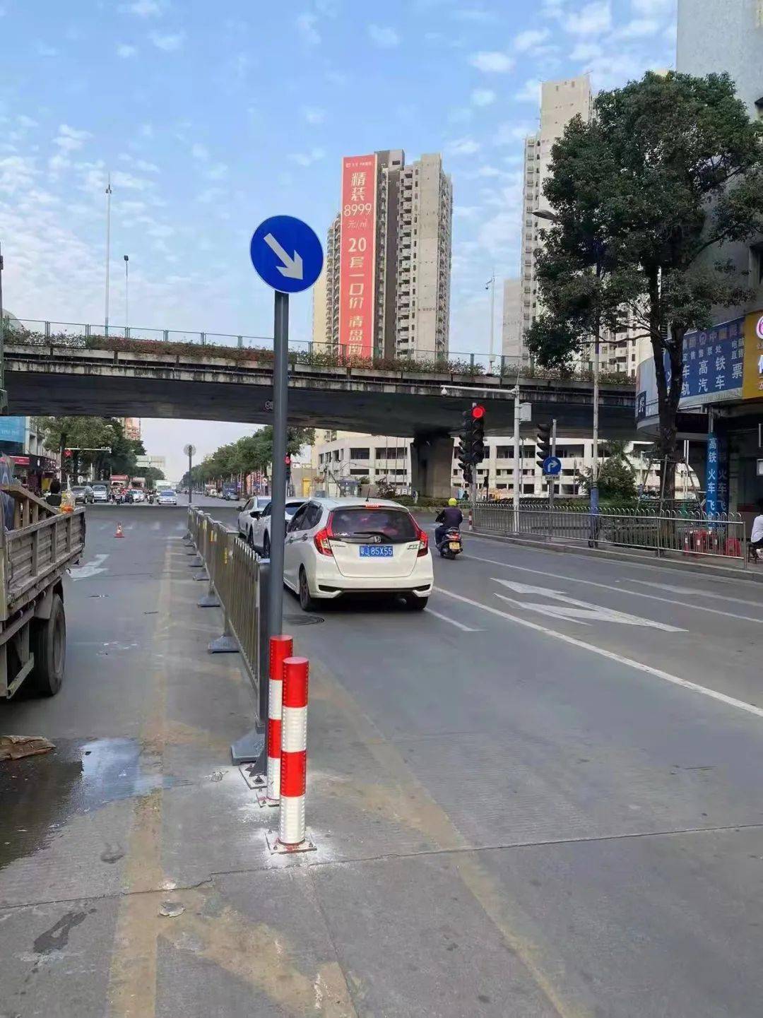 13白鲤村二洲尾路口交通堵塞的问题市民z留言小榄镇东升片区白里村