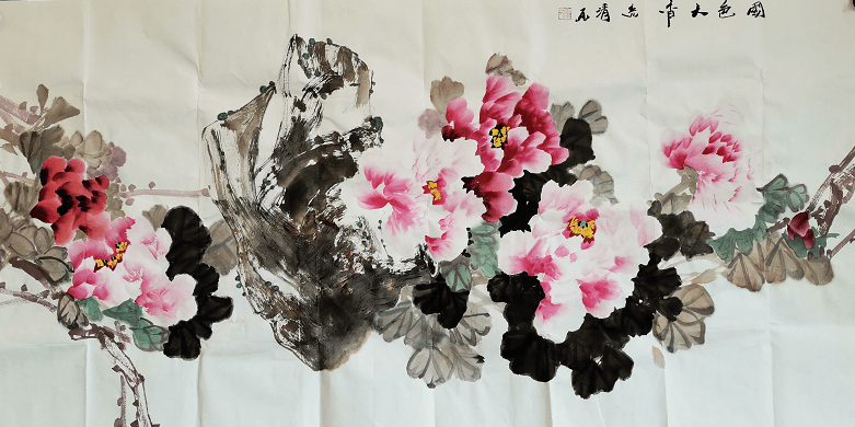 渭川书院书画家为赴天水抗疫一线医务人员捐赠书画作品