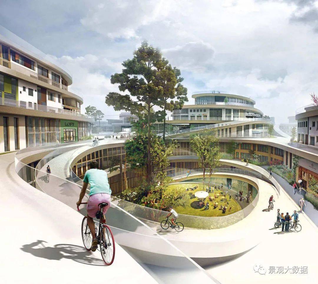 一般来说,开发商并不会单纯地为了做下沉式广场而去做下沉式广场,它