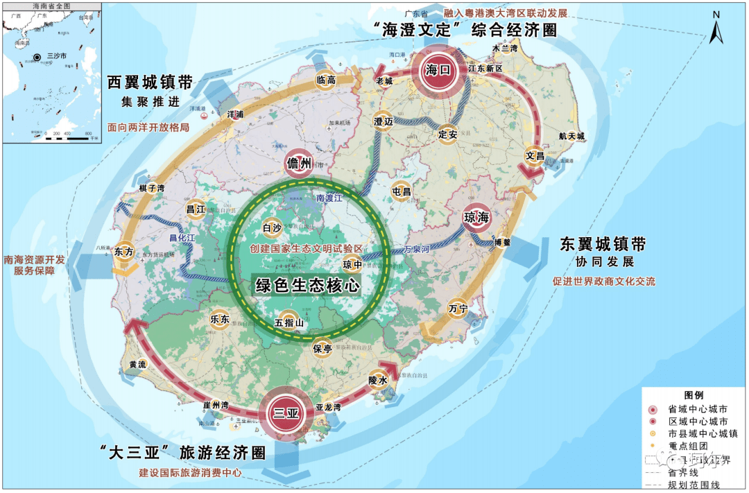 ▼海南省08山西省總體空間格局規劃圖-來源官網僅供參考▼山西省