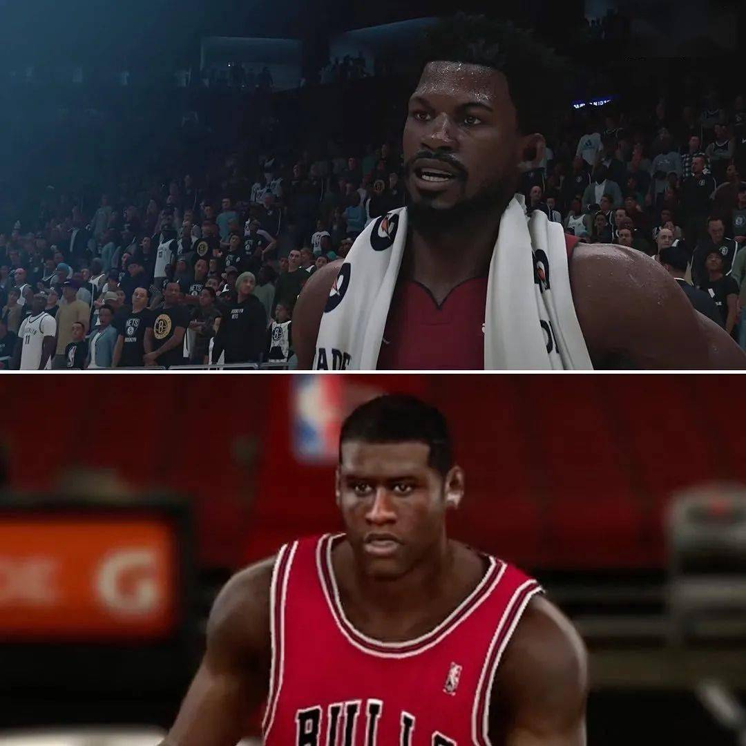 科技在进步！球员2K对比图