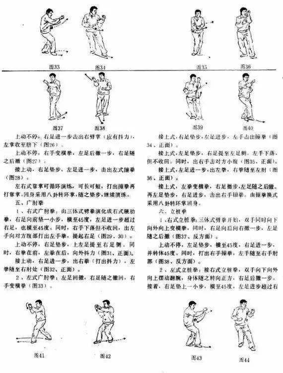 稀世拳法形意拳硬八手