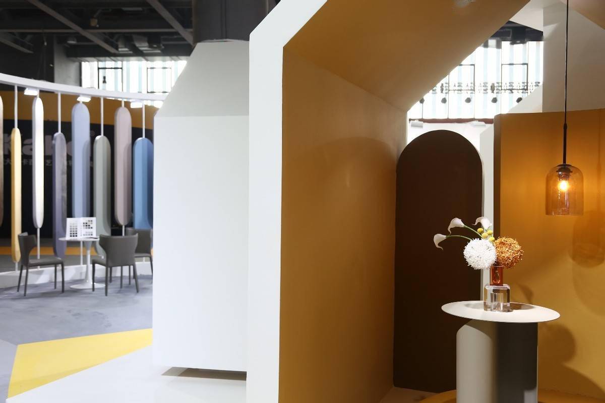 广州来自北欧灵动色彩的“青春之约”芬琳漆亮相2021广州设计周