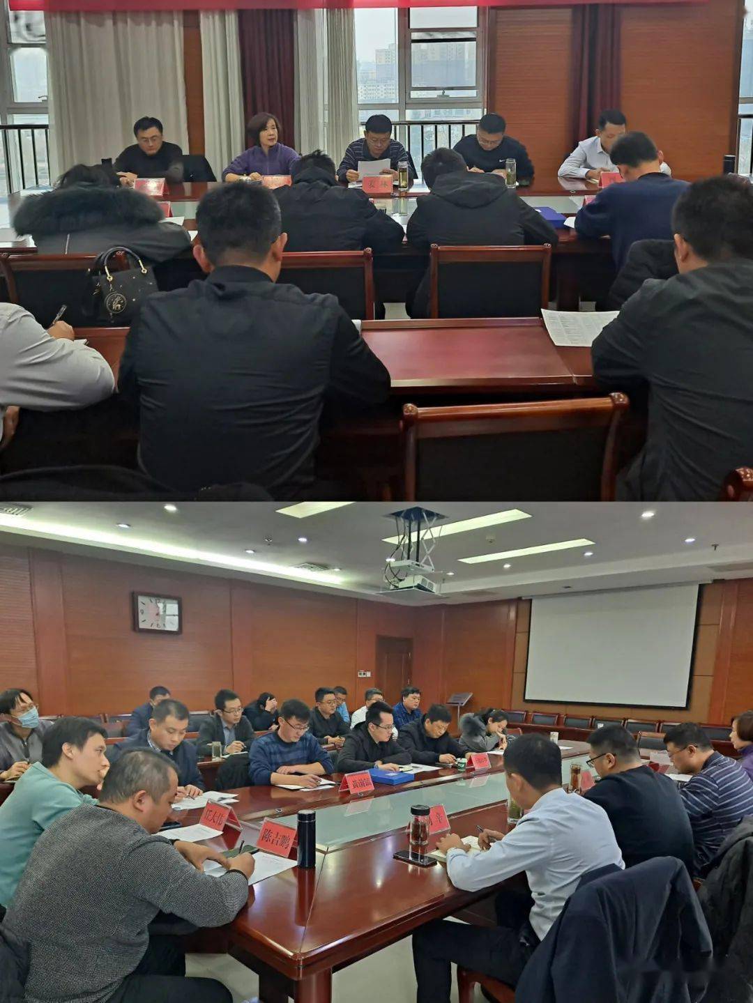 会议首先传达了全市"快递进村" 工作推进会议精神和副市长张颖讲话