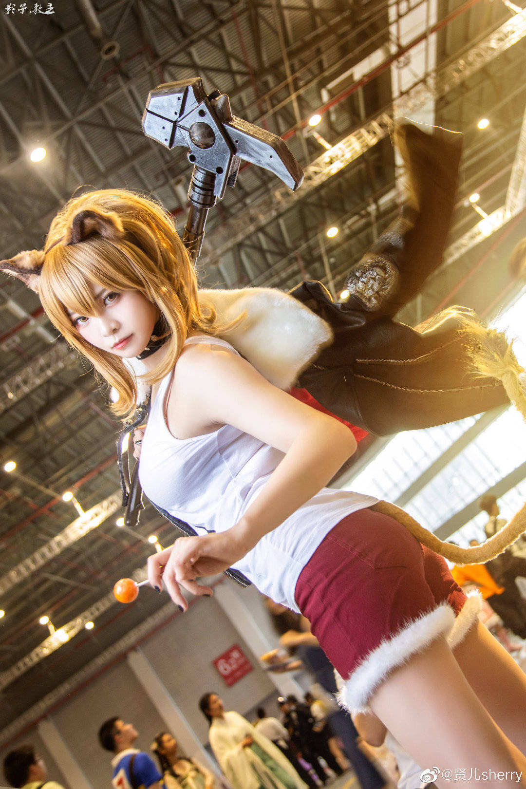 明日方舟推进之王cosplay二次元欣赏_sherry_shadow_裁定