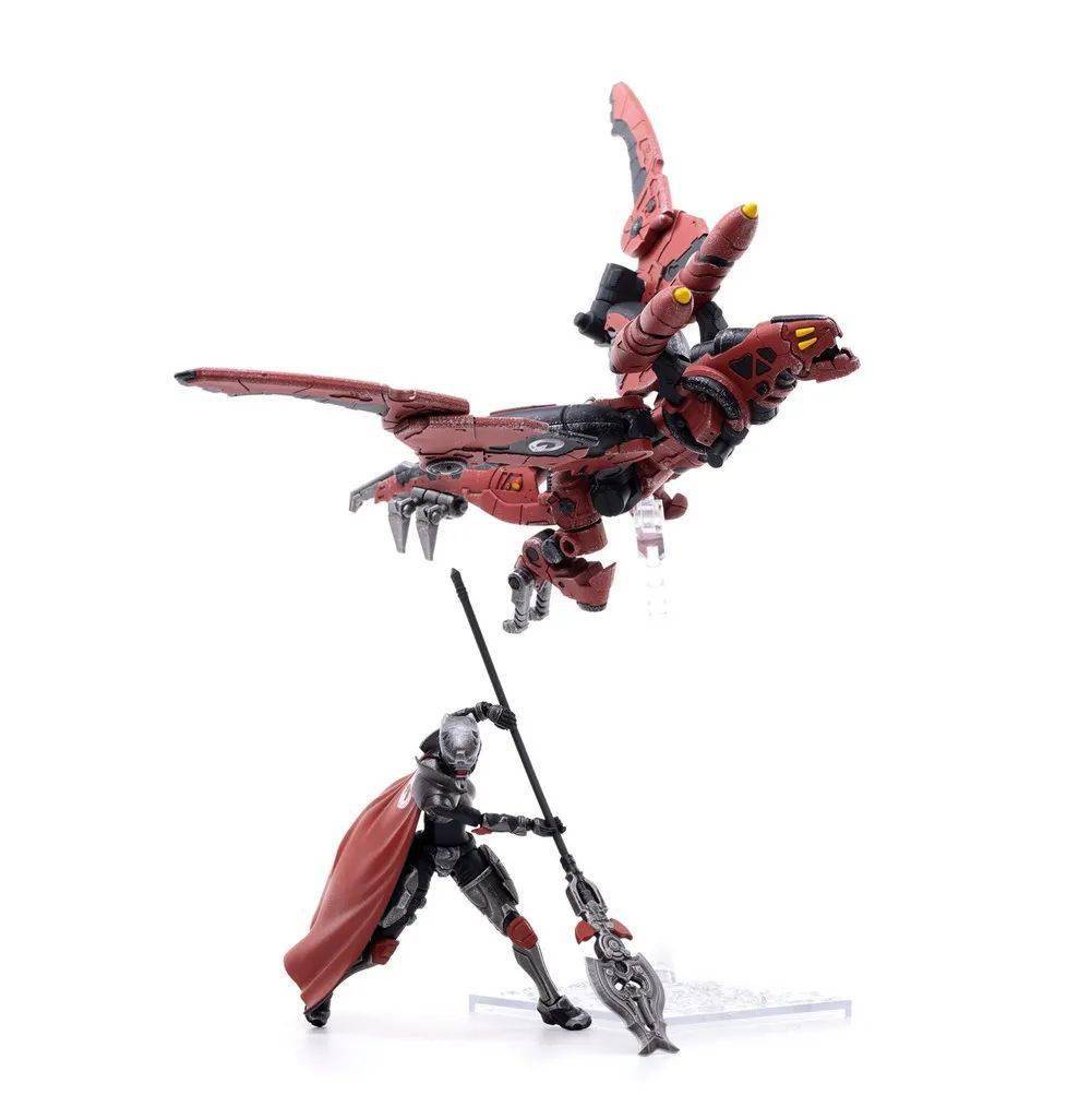 新品预定~ JOYTOY 萨克鲁神族炎龙骑兵JT1972暗堂JT2016赤血_定金