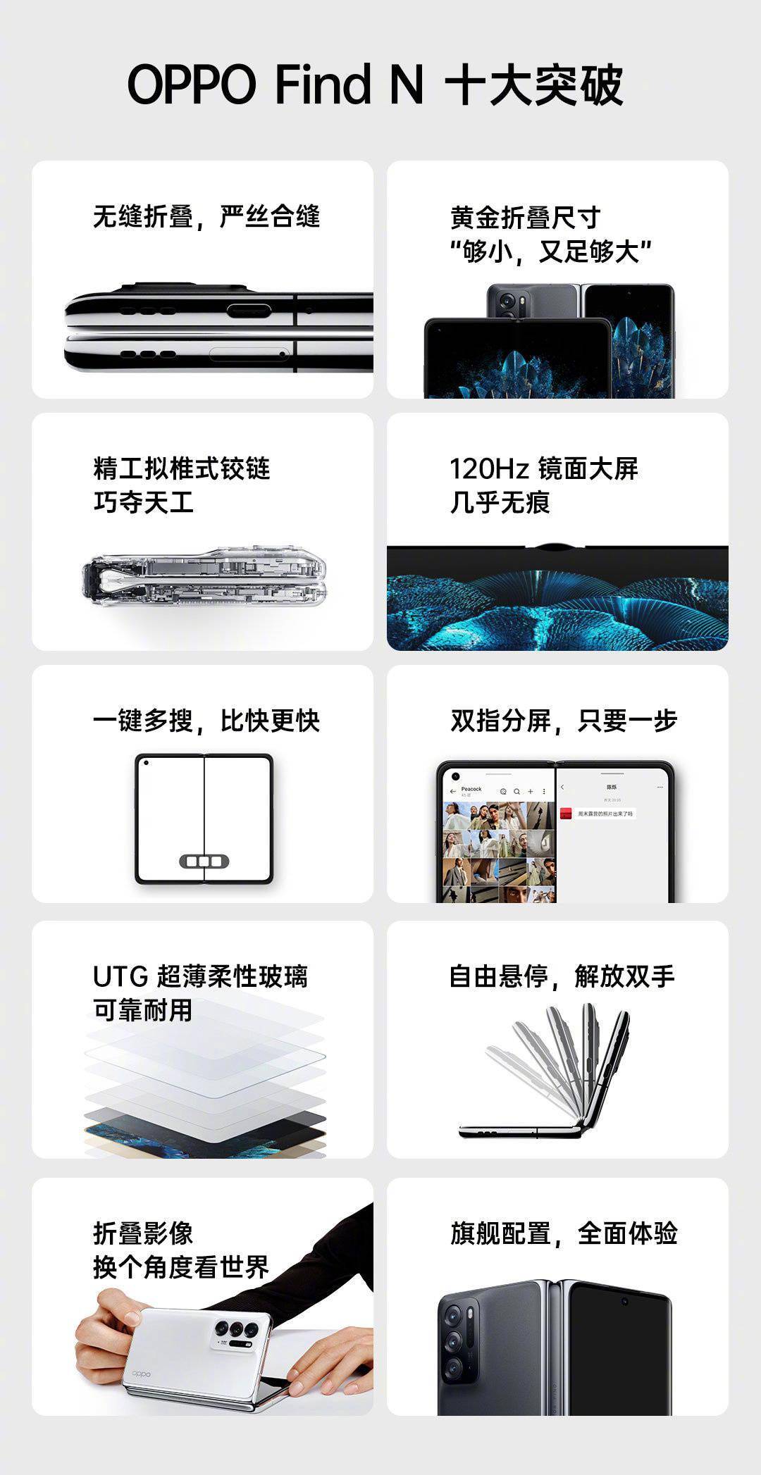 直板机|7699 元起，OPPO Find N 正式发布：7.1 英寸折叠大屏