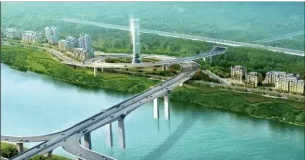 土湾大桥桥型设计方案初步确定沙坪坝又将新增一座跨江大桥