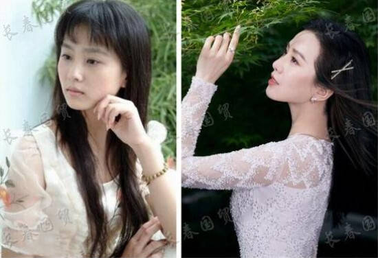 刘诗诗16年前后对比照网友一点儿没变