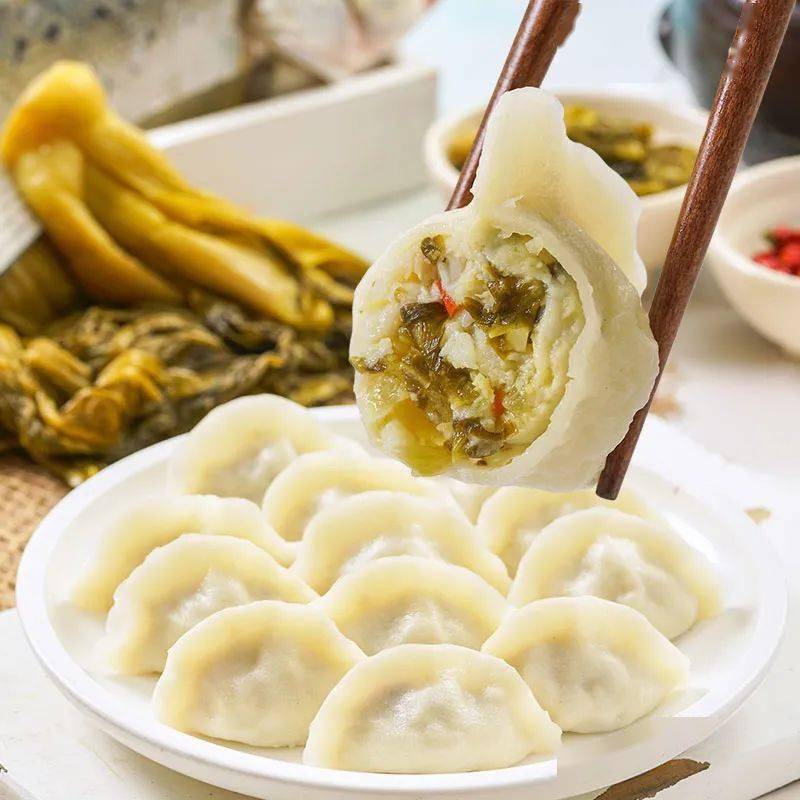内陷里装满了来自山海的美味,一口,便唤醒你沉睡的味蕾:原来饺子还能