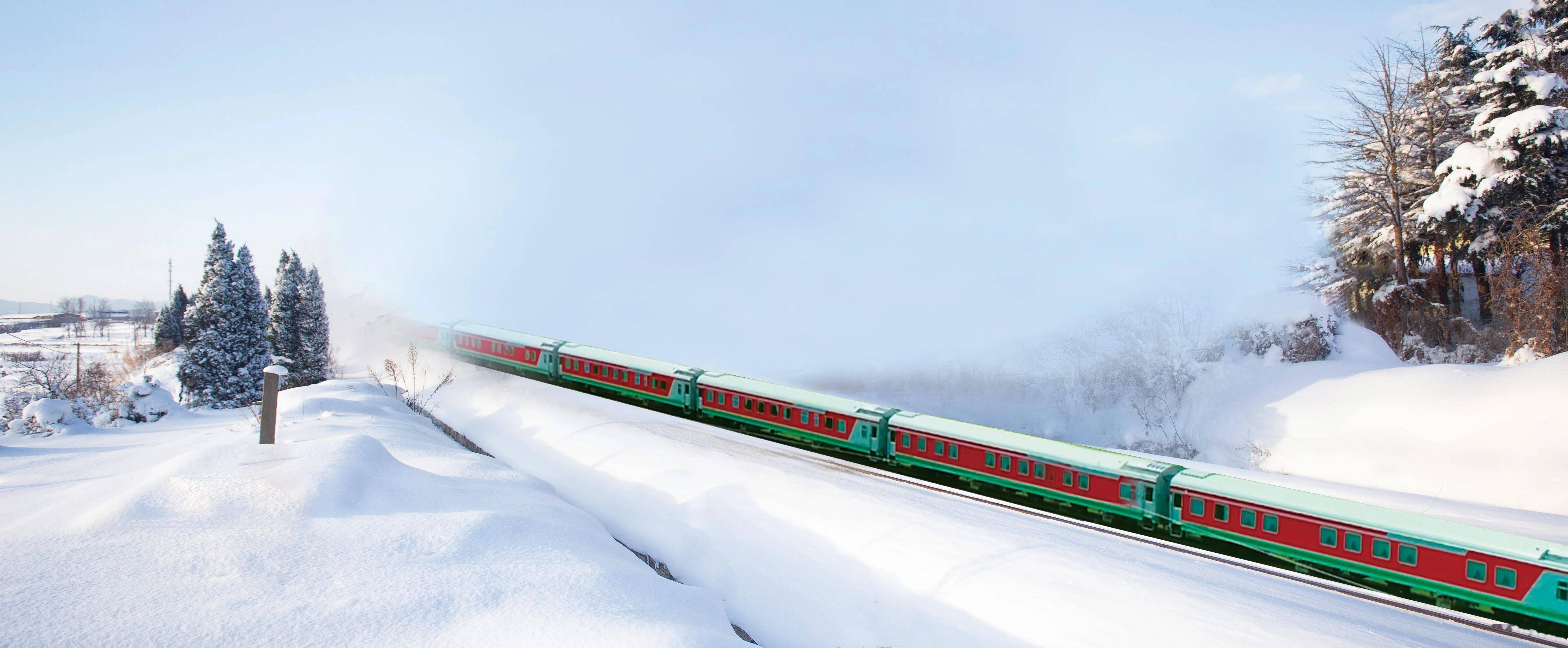 呼伦贝尔号,开往雪国的极地列车_巴雅_那达慕_火车