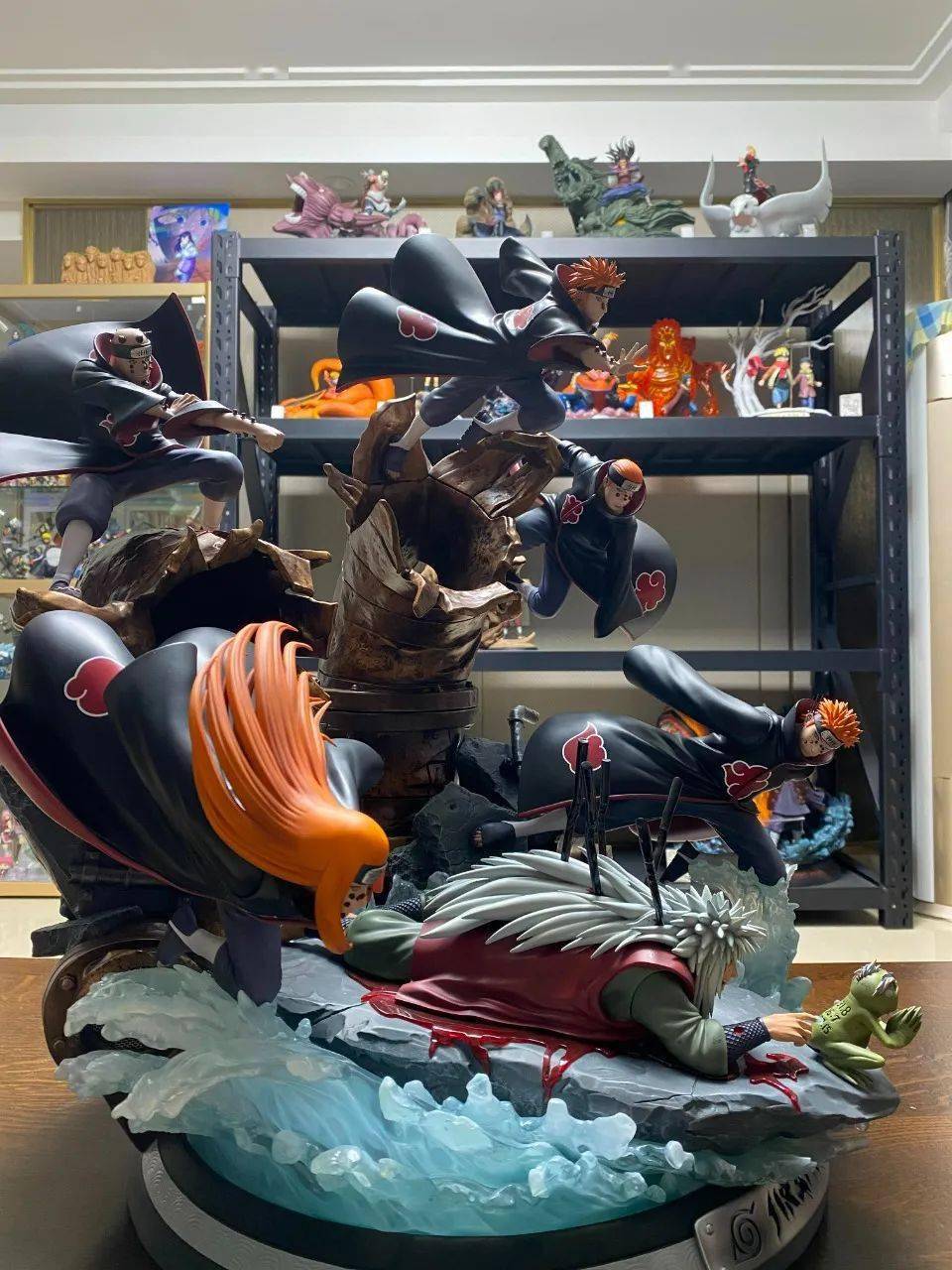 火影忍者雕像分享正版授权tsume自来也最后的心跳