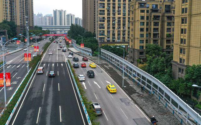 图片新闻让城市静下来九龙坡区南北大道降噪工程完工