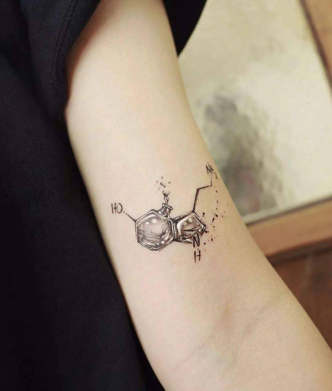 有趣的化学纹身