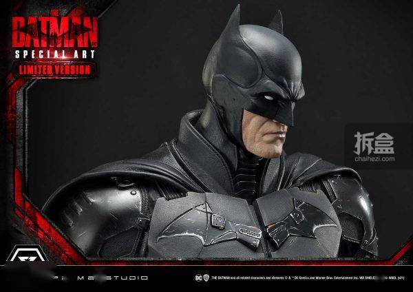 蝙蝠侠PRIME 1 STUDIO 1/3 2022电影 THE BATMAN 蝙蝠侠雕像