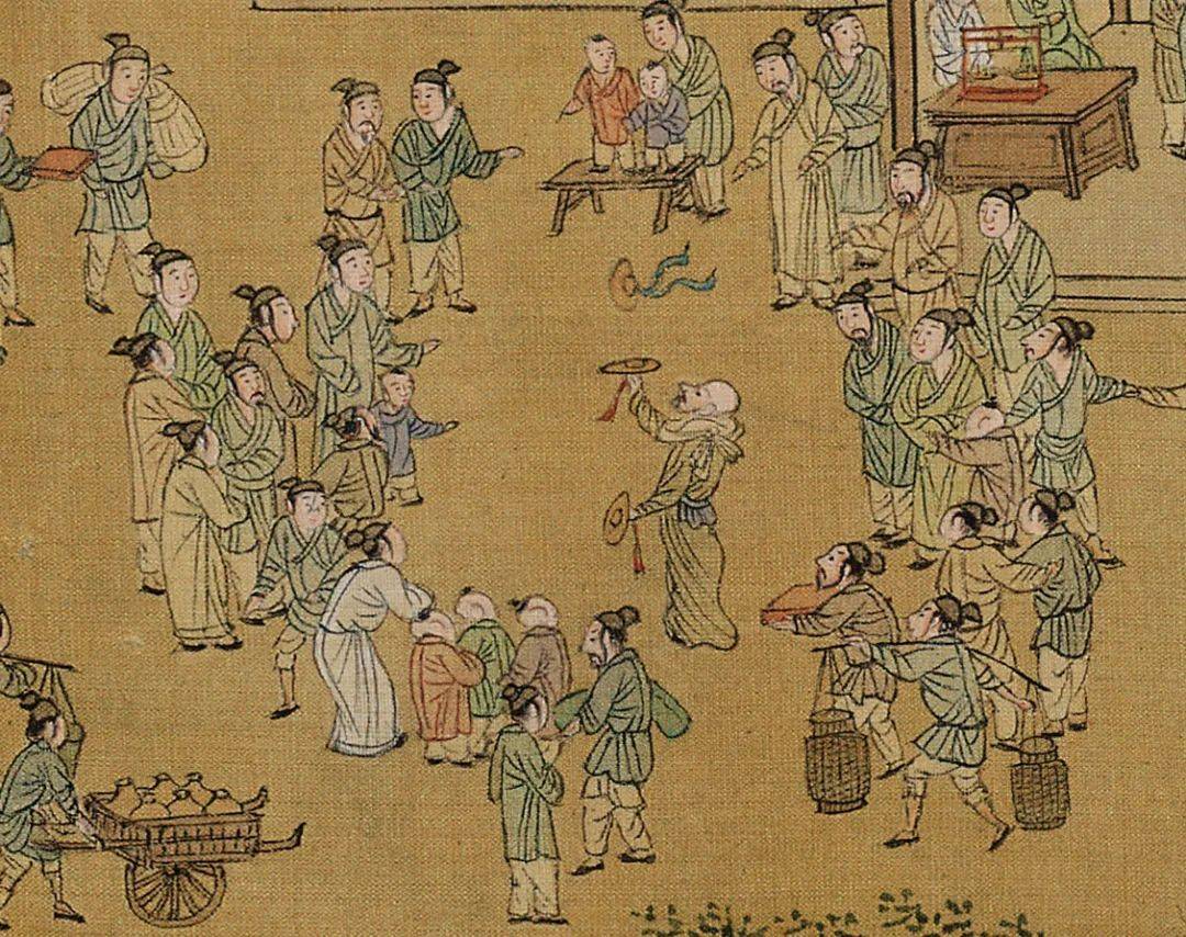 宋朝的地摊_流动_街道_经营